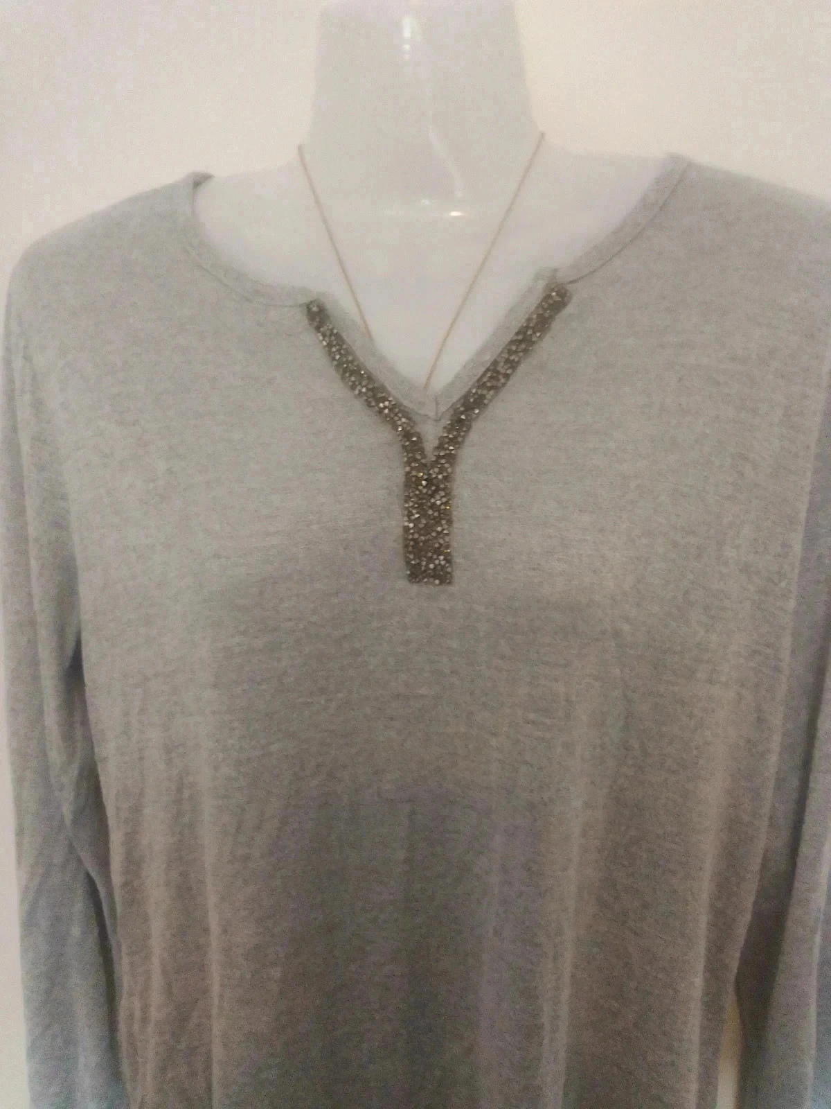 Blusa longa estilo túnica xl – photo 2
